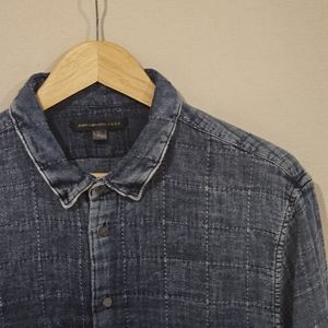John Varvatos Blue Denim Shirt